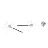 Miniblings Set of 2 Spider Hair Clips Spiders Helloween Luminous