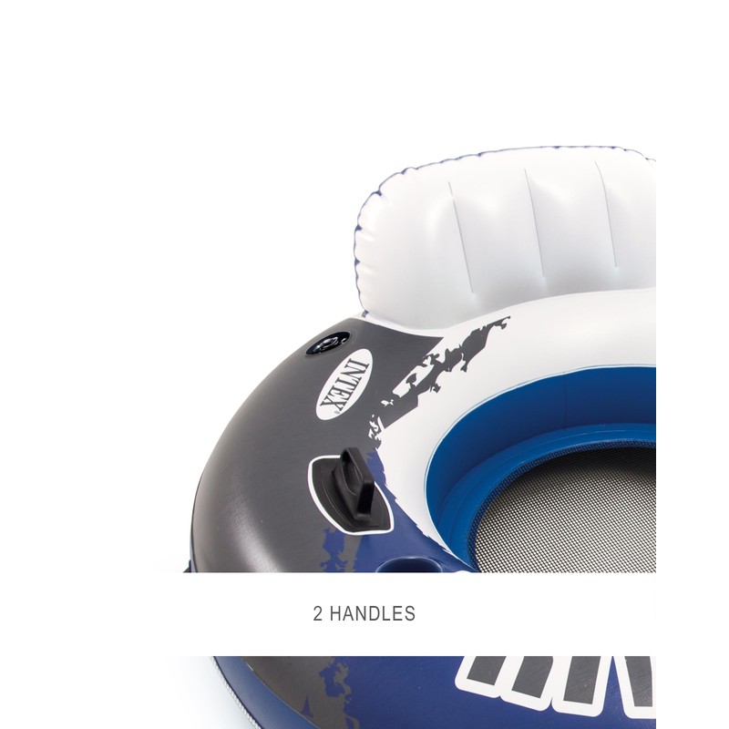 INTEX 58837EP River Run 2 Inflatable Floating Lounge: Comfortable Backrests