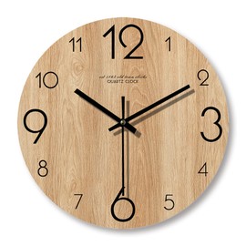 掛け時計 電 波 静音 無垢材 電 波時計 壁掛け スイープ おしゃれ ナチュラル 木製 ギフト