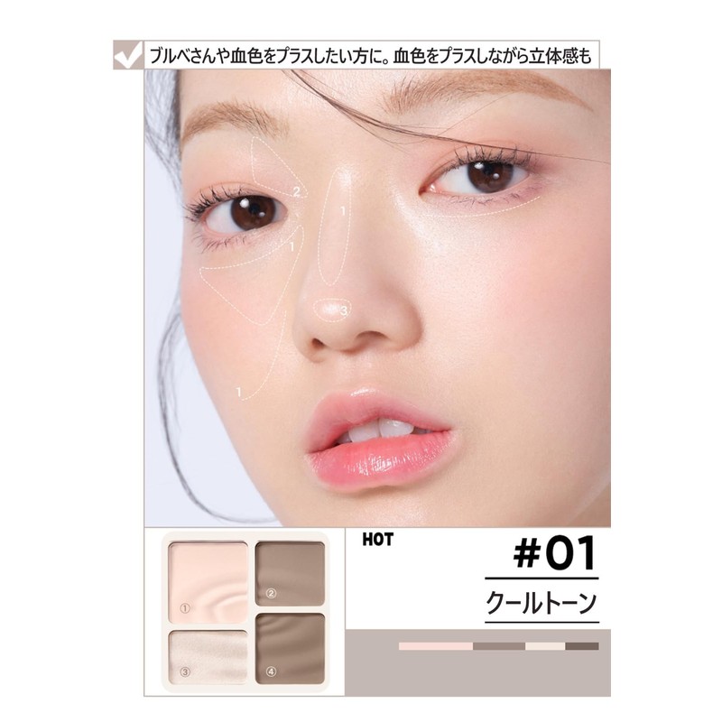 Sharp Master Palette Shading Matte Highlight Powder Nose Shadow Shading