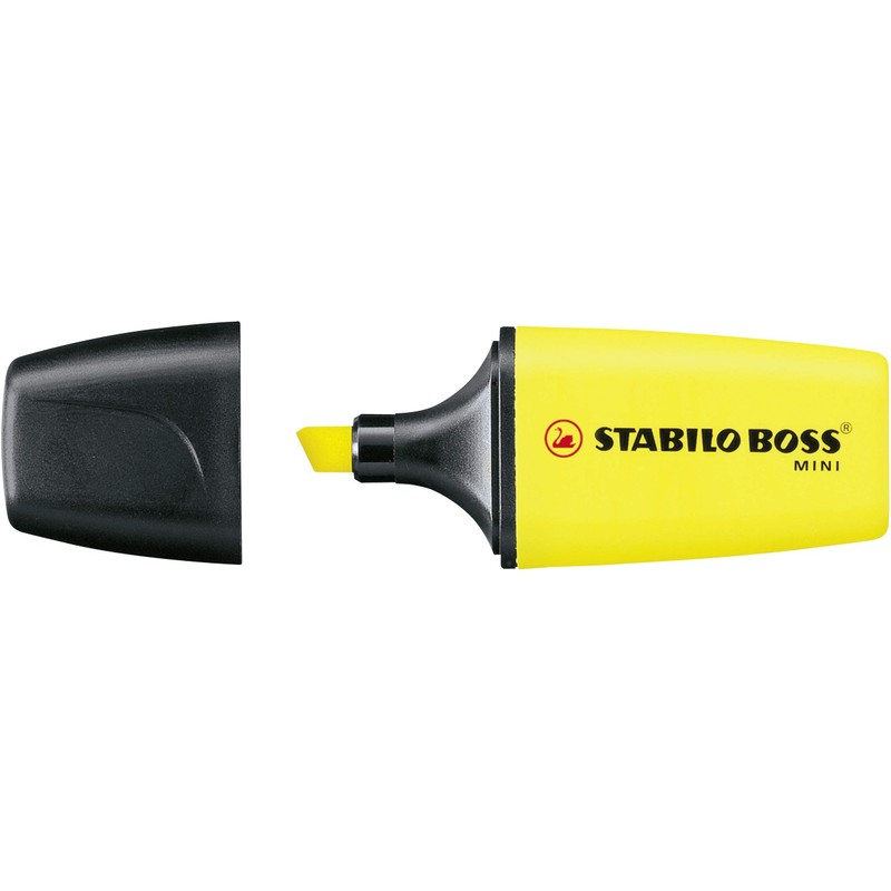 Highlighter - STABILO BOSS MINI - Pack of 3 -
