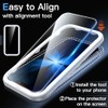 JETech Protector de pantalla para iPhone 17 de 6.3 pulgadas,