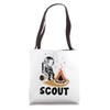 Astronaut Scout Camping Scouting Scouts Camper Tote Bag