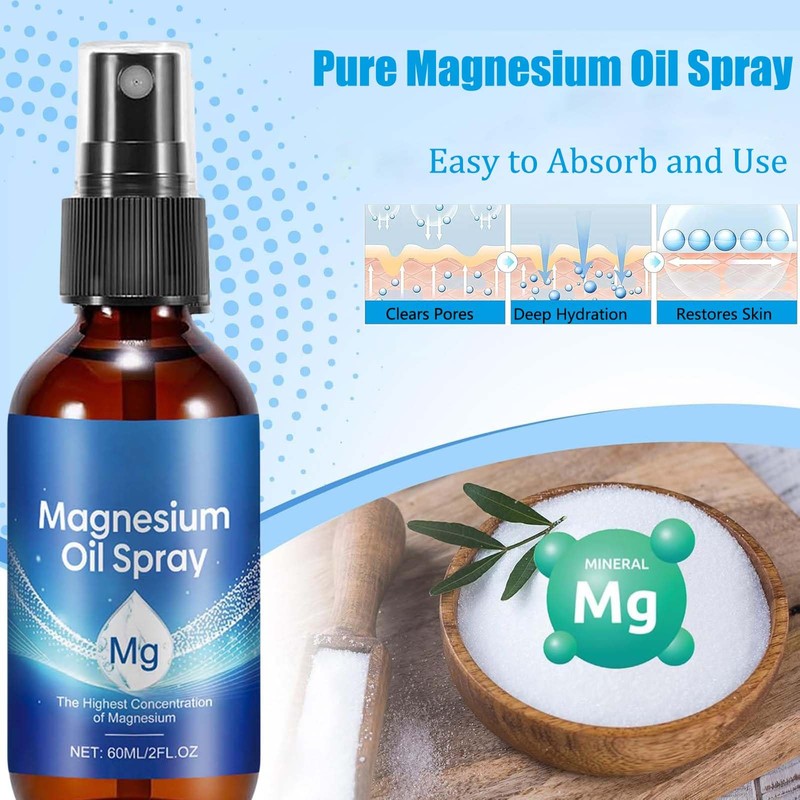 Restful Nights and Foot Care: Sleep-Enhancing Magnesium Oil Foot Solution