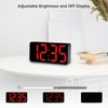 DreamSky Small Digital Alarm Clock for Bedroom, Large Big Numbers