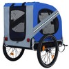 Animal Transport Bike Cart, Large Folding Bike Trailer for Dogs,120LB