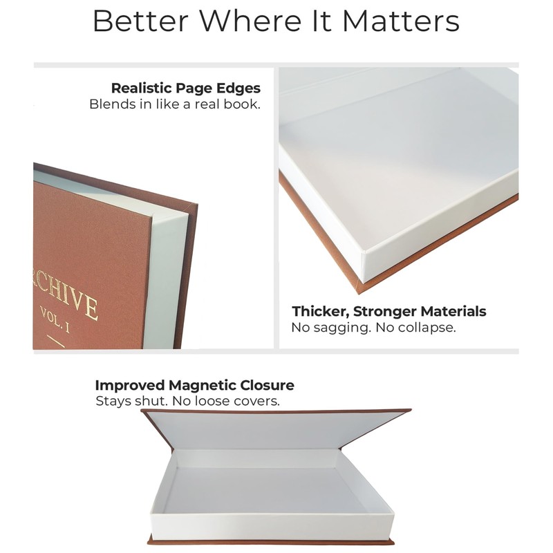 Decorative Books for Home Decor, Faux Books for Decoration,Set of