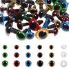 TOAOB Pack of 50 Safety Eyes Doll Eyes Teddy Eyes