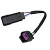 XTPTFABSLF552H HID to LED Headlight Adapter Wire Harness Compatible with