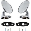 Prefer Warehouse Pair(2) Chrome Polished Outside Exterior Rearview Door Mirrors