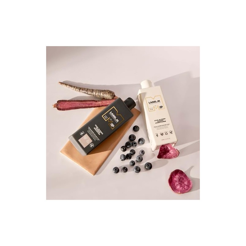 LABEL.M Cool Blonde Toning Shampoo 300ml – With Recyclable Pump