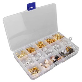 Anillos de trenza para el cabello, 117 Piezas Puños para el Cabello Pinzas para el Cabello de Accesorios Clip Colgantes para decoraciones para Rastas Joyas para el Cabello Adornos para el Pelo