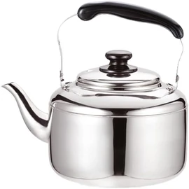 Hirosho Stainless Steel Kettle, Big Kettle, Large Size, 1.06 gal (4 L), IH, Direct Heat, Gas Stove Compatible, Stainless Steel, Wide Mouth, Classic, Children's Groups, Mass Cooking, Events, Large