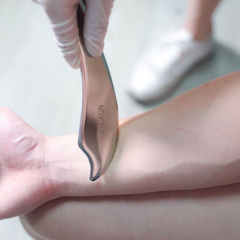 Tansozer Gua Sha Massage Tool, Massage Blade, Medical Grade Stainless