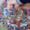 ZenBless Tibetan Tingsha Cymbals 2pcs, with Storage Box and Fabric