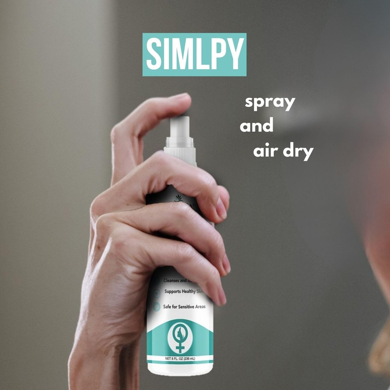 Noveha Perineal Spray & Cleanser | No-Rinse Formula for Daily