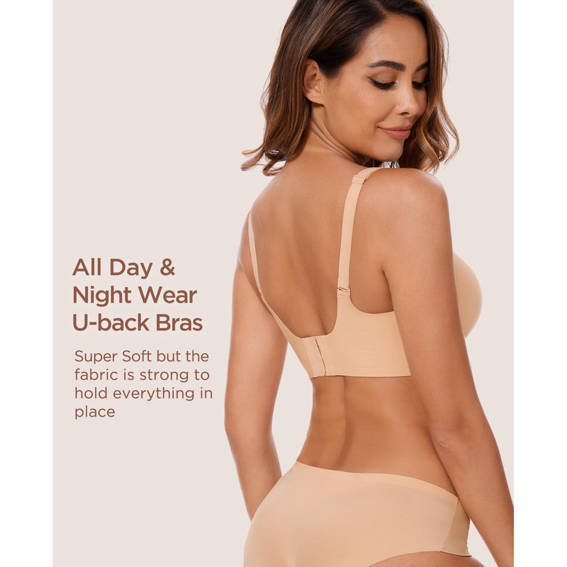 HBselect Maternity Bra Wireless Nursing Bras for Breastfeeding Seamless Ultra