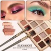 8PCS Eyeshadow Brush Set, 8 Different Eyeshadow Brush Heads, Soft