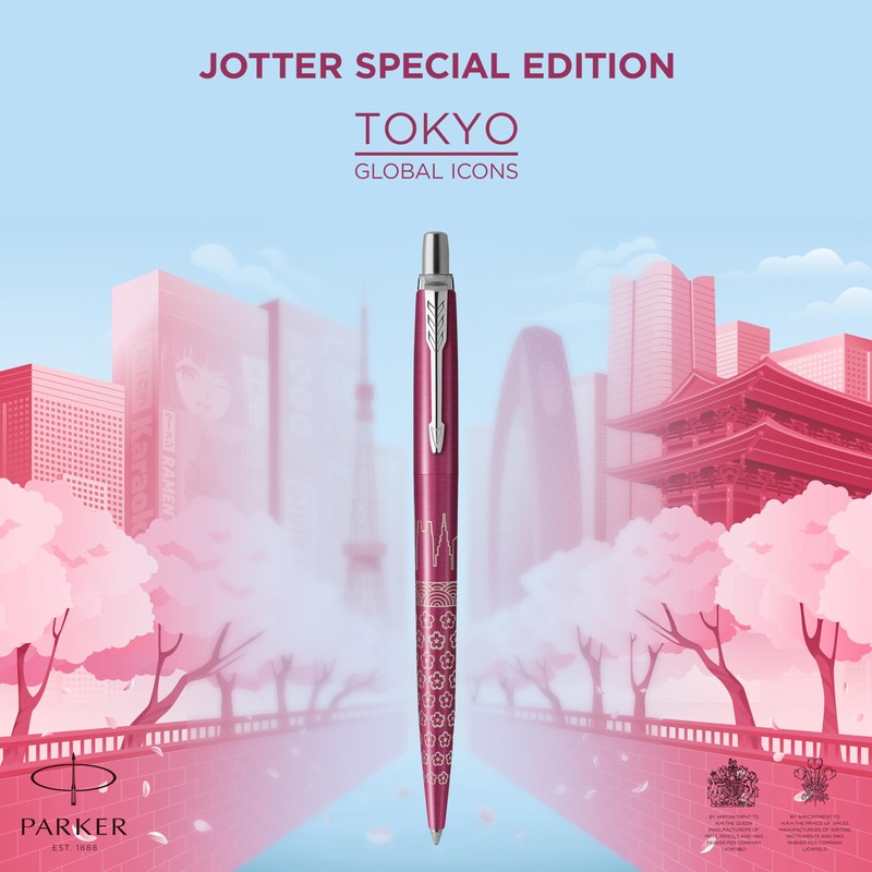 Parker Jotter Ballpoint Pen | Special Edition | Tokyo Pink