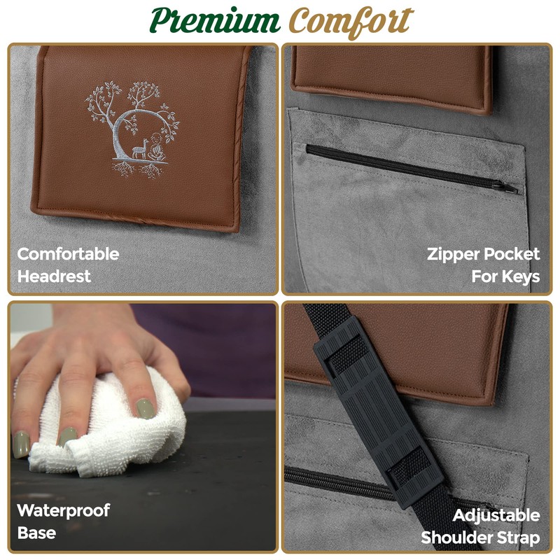 Japanese Meditation Floor Chair with Back Support for Adults -