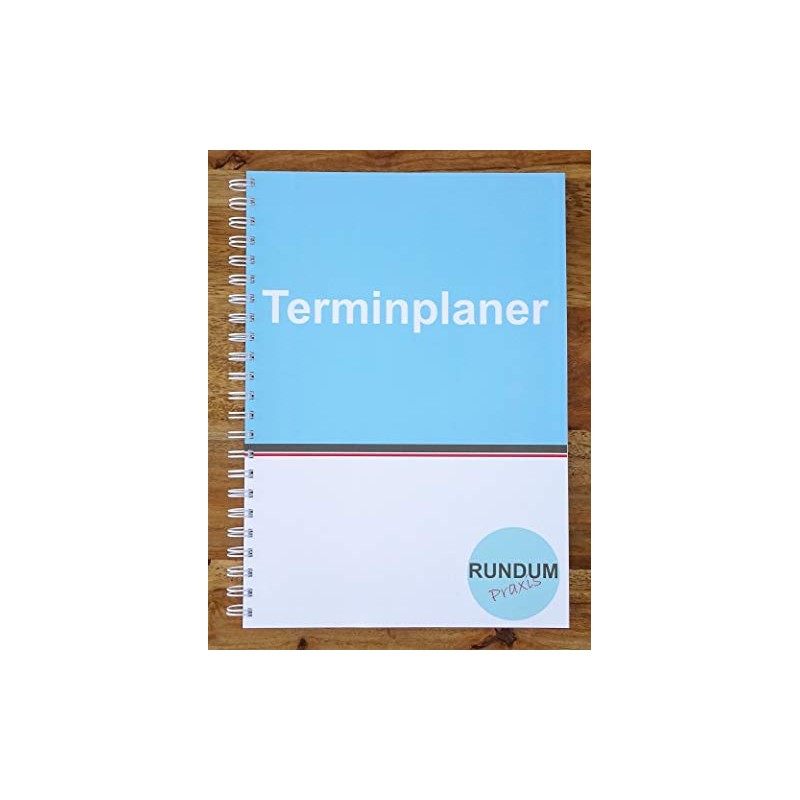 Practice Planner Appointment Calendar Monday to Friday 2 Columns 15