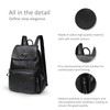NICOLE & DORIS Woman Faux Leather Backpack Casual Daypack Ladies