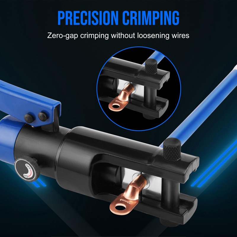 LICHAMP 19 Packs Hydraulic Cable Lug Tool with durable case,