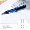 SEWACC 2sets Refillable Brush Marker Pen Set for Calligraphy Drawing