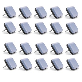 GYWHOOFT Furniture Slider, Chair Leg Cover, 1.0 inches (25 mm), Nail Included, Furniture Moving Pad, Scratch Resistant, Slip-Resistant, Chair Feet, Scratch Prevention, Anti-Scratch, Soundproofing,