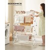 SONGMICS Foldable Clothes Drying Rack, Laundry Drying Rack, Clothes Airer,
