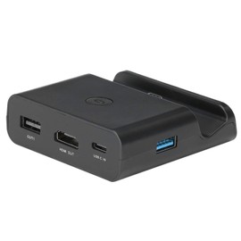 MUNEFE Switch Video Converter, TV Switch Adapter, TV Dock to Keep Your Console Safe and Stable