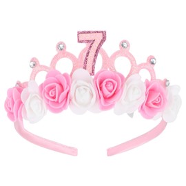 YARIEW 7th Birthday Headband