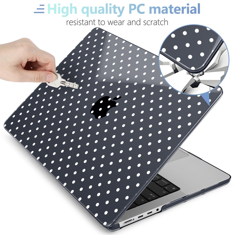 MEEgoodo Case for MacBook Pro 14 inch (M5/M4/M3/M2/M1) Pro/Max 2026
