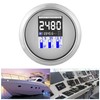 85mm Integrated Gauge Multifunction IP67 316 Stainless Steel Boats Yachts