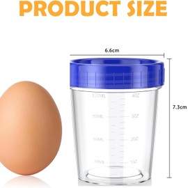 Salad Dressing Container to Go, 10pcs 120ml Sauce Containers with Lids, 4oz Salad Dressing Pots Leakproof Small Salad Dressing Container Snack Sause Food Fruits Yogurt Storage Containers