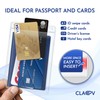 Claev Flexible and Tear Resistant Vertical 4x6 Passport & Card