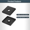 sourcing map Square Shower Arm Flange, 3.5" Stainless Steel Escutcheon