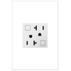 Legrand adorne Tamper-Resistant Self-Test Electrical GFCI Outlet, 20A, White Finish