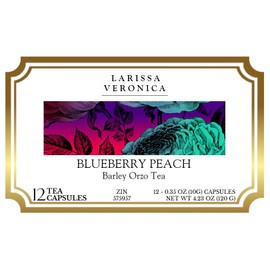 Blueberry Peach Barley Orzo Tea (Single Serve K-Cup Pods) (12 pods, ZIN: 575957)