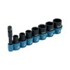 Makita E-12289 8 Piece Impact Socket Set ¼” Sq