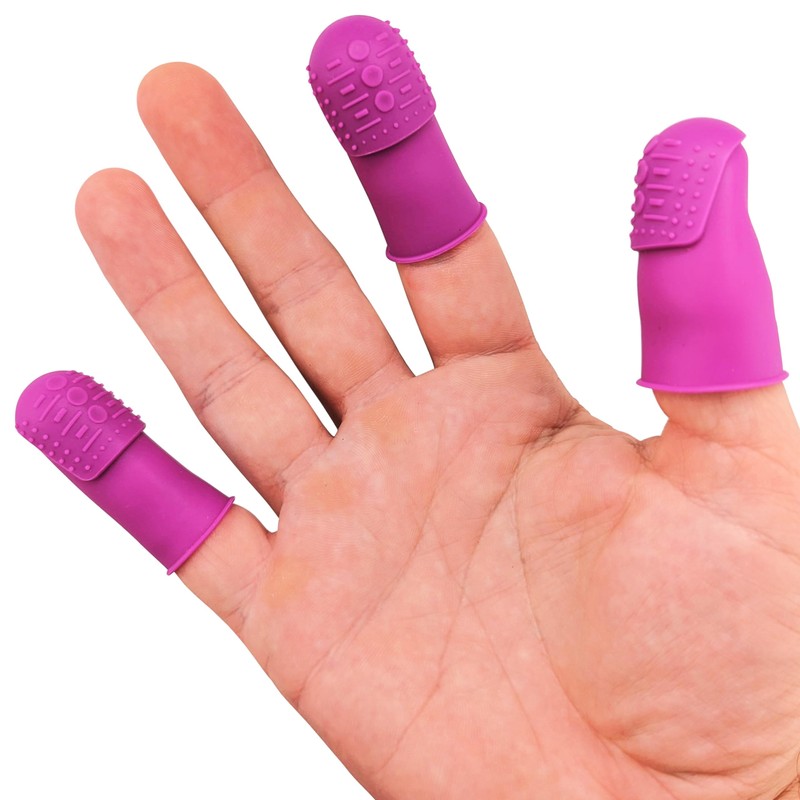 Comfortable Soft Flexible Thimbles | THIK-Grip Thimble | Small (3)