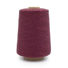 Linen 14, 100% Linen Yarn by Silk City Fibers for Weaving or Knitting, Wine