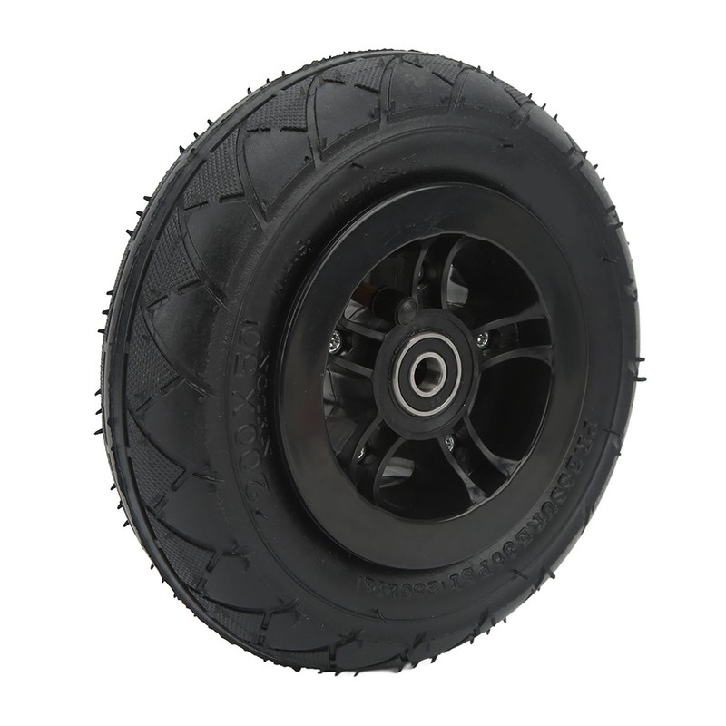 Mountain Skateboard Wheel 8in with Pneumatic Tire Mountain Scooter Wheel