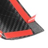 2PCS Side Vent Frame Cover Dry Carbon Fiber Material Replacement