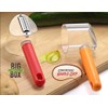 JE Fruit Peeler with Container Multi-Function 2-Way Vegetable Peeler with