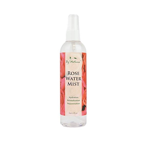 By Natures Rose Water Mist 6oz
