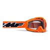 100% FMF POWERBOMB Goggle Rocket Orange - Clear Lens