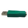 Waytex 11407 Adaptor USB to PS/2 Mouse Black
