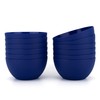 KX-WARE Plastic Bowls set of 12 - Unbreakable and Reusable