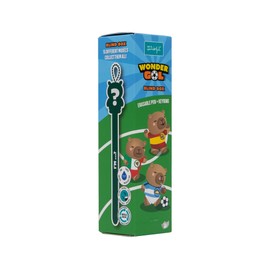 Mr. Wonderful Wonder Gol Blind Box Penna Cancellabile Sorpresa con Portachiavi Capibara, Penne Collezionabili, Inchiostro Blu